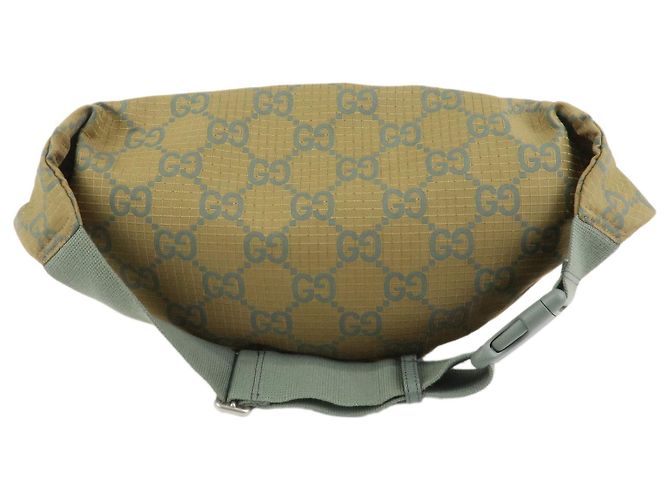 Borsello a vita e borsa a tracolla GUCCI GG Monogram GG Ripstop Leather Khaki - vista 2