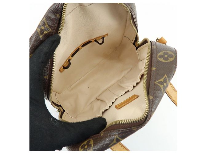 Borsa Louis Vuitton Monogram Spontini Brown M47500 - vista 18