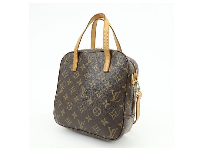 Borsa Louis Vuitton Monogram Spontini Brown M47500 - vista 3