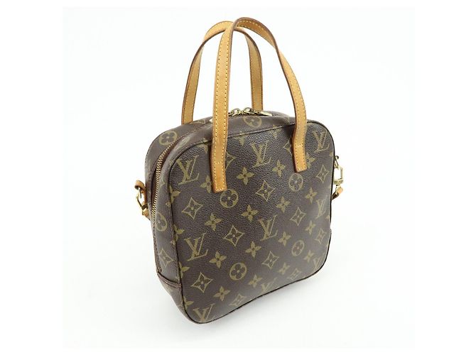 Borsa Louis Vuitton Monogram Spontini Brown M47500 - vista 4