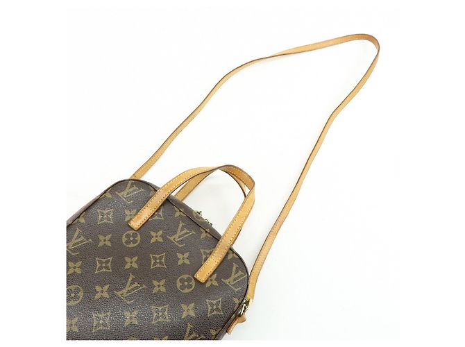 Borsa Louis Vuitton Monogram Spontini Brown M47500 - vista 6