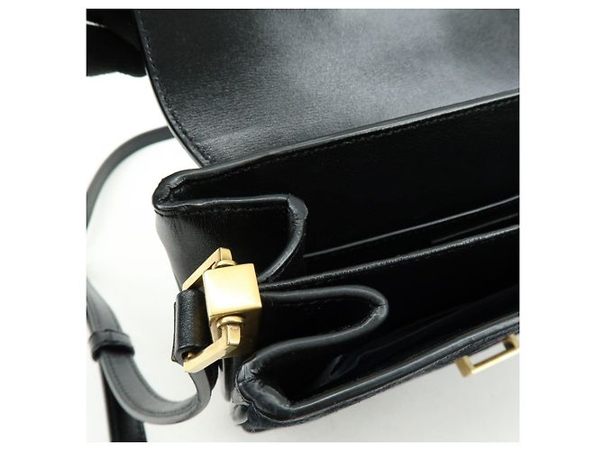 Autre Marque SAINT LAURENT PARIS Borsa a spalla Le Monogram in pelle scamosciata Nera - vista 19