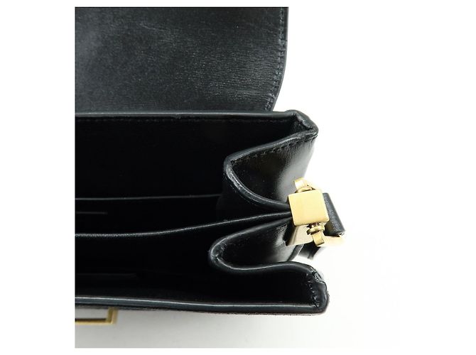 Autre Marque SAINT LAURENT PARIS Borsa a spalla Le Monogram in pelle scamosciata Nera - vista 20