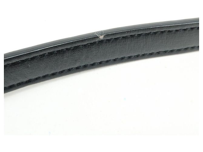 Autre Marque SAINT LAURENT PARIS Borsa a spalla Le Monogram in pelle scamosciata Nera - vista 7