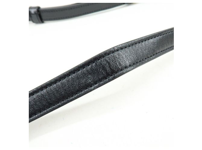 Autre Marque SAINT LAURENT PARIS Borsa a spalla Le Monogram in pelle scamosciata Nera - vista 8
