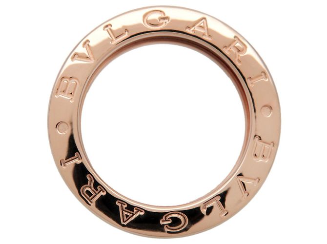 Bulgari BVLGARI B-Zero1 Anello 1Band K18 750RG Rose Gold #46 US4.5 EU47 - vista 3