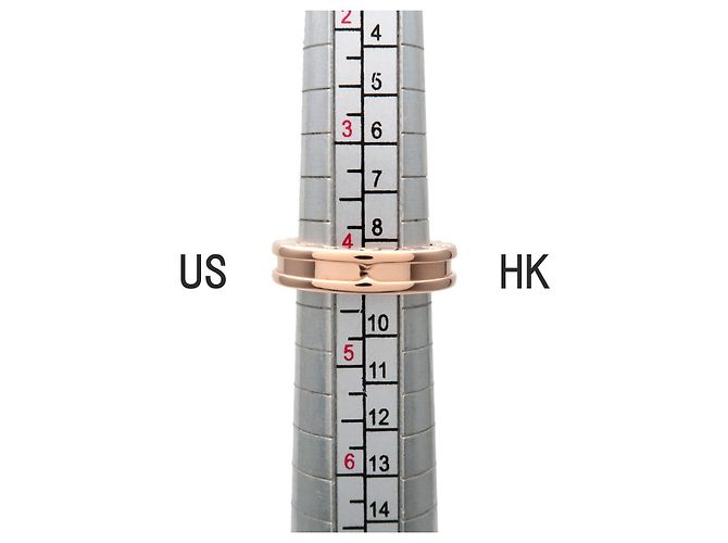 Bulgari BVLGARI B-Zero1 Anello 1Band K18 750RG Rose Gold #46 US4.5 EU47 - vista 7