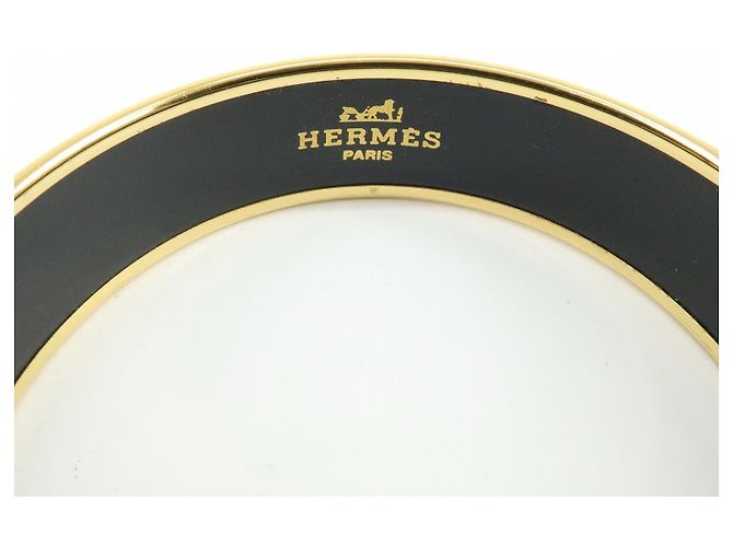 Hermès HERMES Email GM Bracciale Rigido Placcato Oro Blu Multicolor - vista 13