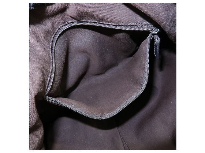 Borsa a tracolla GUCCI Abbey GG Canvas Leather Brown 265691 - vista 20