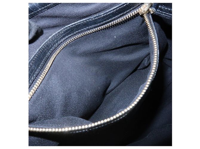 Borsa Tote e Borsa a Mano GUCCI Sherry GG Canvas Leather Black - vista 22