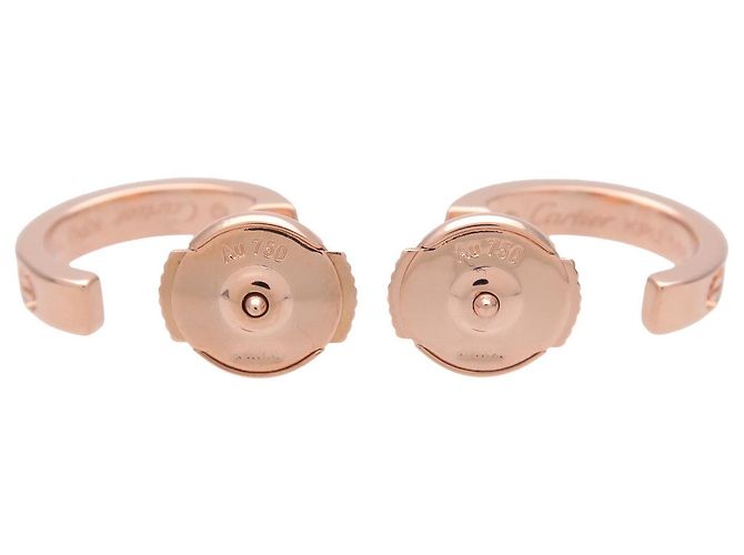 Orecchini Cartier Mini LOVE K18 750PG Oro Rosa - vista 2