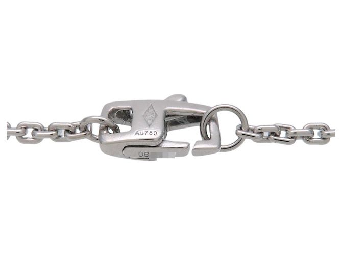 Louis Vuitton Idylle Blossom 1P Daimond Bracelet K18 WG White Gold - vista 5