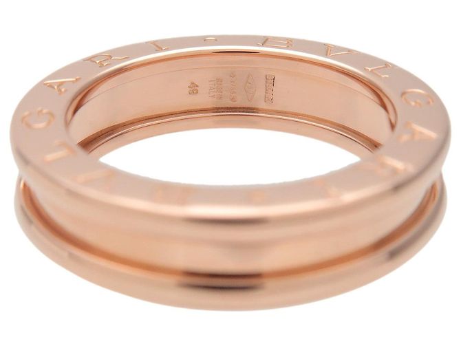 Bulgari Anello BVLGARI B-Zero1 1Band K18 750PG #49 US5 HK11 Oro Rosa - vista 4