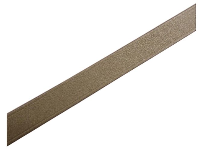 Hermès Bracciale HERMES Leather Kelly Double Tour B Stamped Greige - vista 8