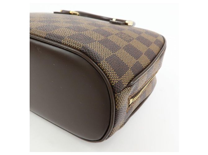 Louis Vuitton Saleya Mini Damier Ebene Canvas Leather Hand Bag - vista 11