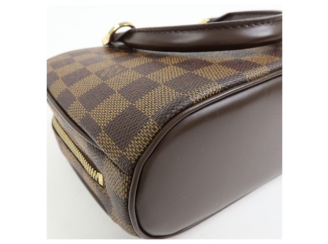 Louis Vuitton Saleya Mini Damier Ebene Canvas Leather Hand Bag - vista 12