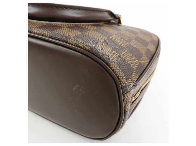 Louis Vuitton Saleya Mini Damier Ebene Canvas Leather Hand Bag - vista 13