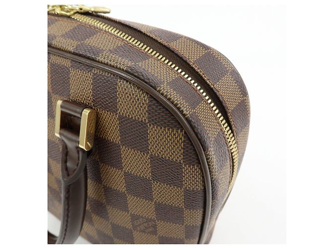 Louis Vuitton Saleya Mini Damier Ebene Canvas Leather Hand Bag - vista 17