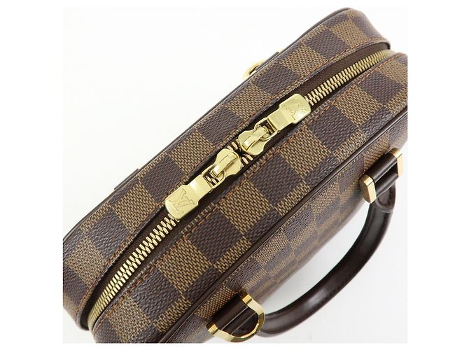 Louis Vuitton Saleya Mini Damier Ebene Canvas Leather Hand Bag - vista 18