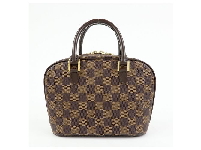 Louis Vuitton Saleya Mini Damier Ebene Canvas Leather Hand Bag - vista 2