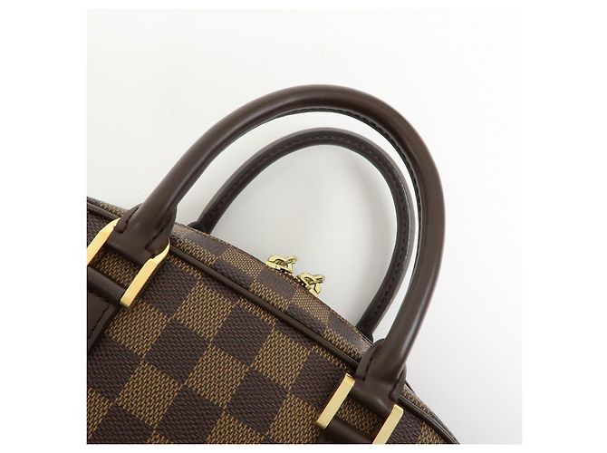 Louis Vuitton Saleya Mini Damier Ebene Canvas Leather Hand Bag - vista 6