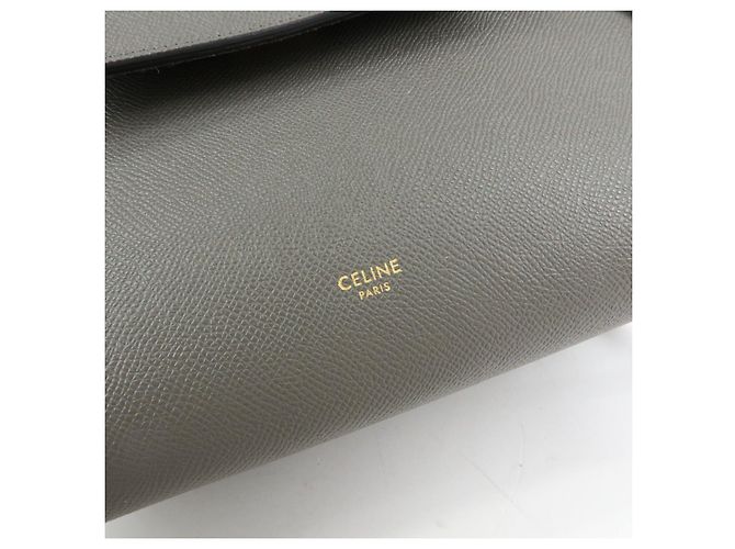 Céline CELINE Micro Belt Bag in pelle di vitello Borsa 2WAY Borsa a mano Grigia - vista 18