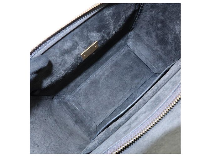 Céline CELINE Micro Belt Bag in pelle di vitello Borsa 2WAY Borsa a mano Grigia - vista 21