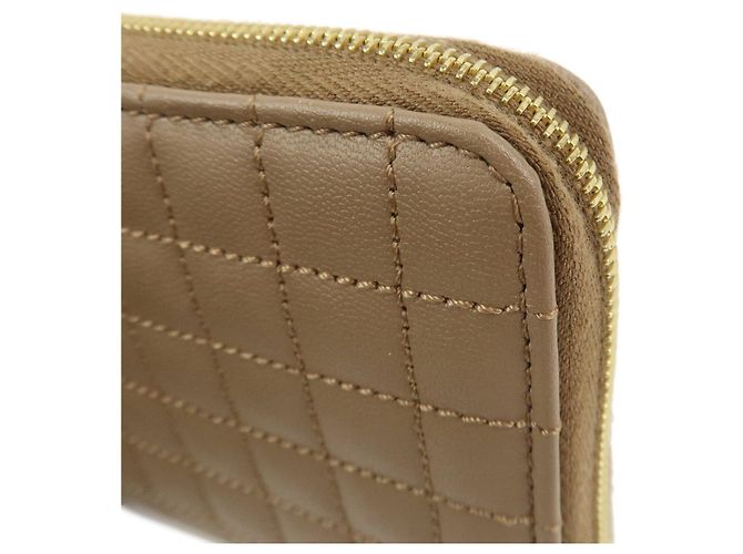 Céline CELINE Cartera Compacta Zippy de Piel Tarjetero Monedero Marrón - vista 7