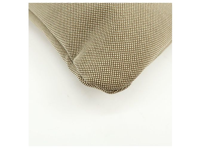 Borsa a spalla e borsa a tracolla in pelle jacquard con logo PRADA Beige - vista 10