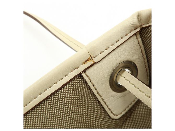 Borsa a spalla e borsa a tracolla in pelle jacquard con logo PRADA Beige - vista 18