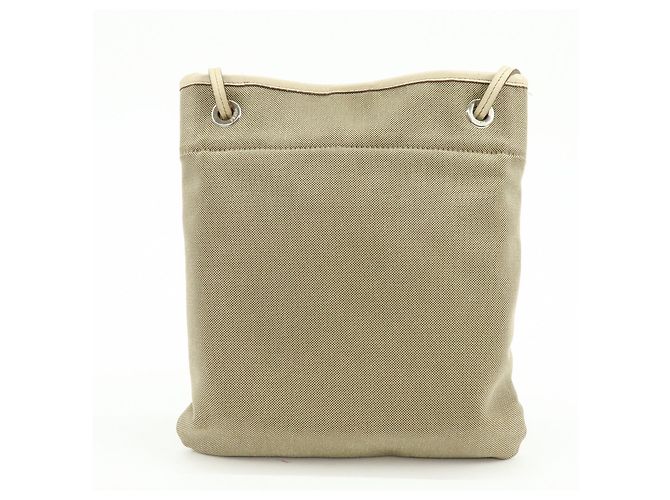Borsa a spalla e borsa a tracolla in pelle jacquard con logo PRADA Beige - vista 2