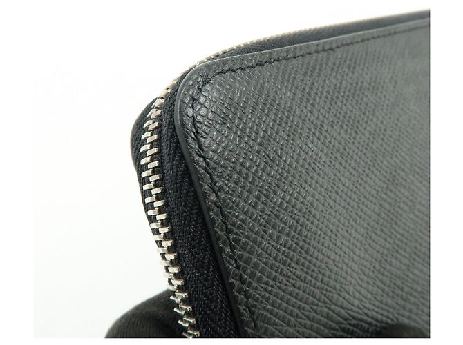 Louis Vuitton Taiga Vertical Round Zippy Wallet Ardoise M30503 - vista 13