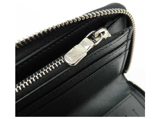 Louis Vuitton Taiga Vertical Round Zippy Wallet Ardoise M30503 - vista 19