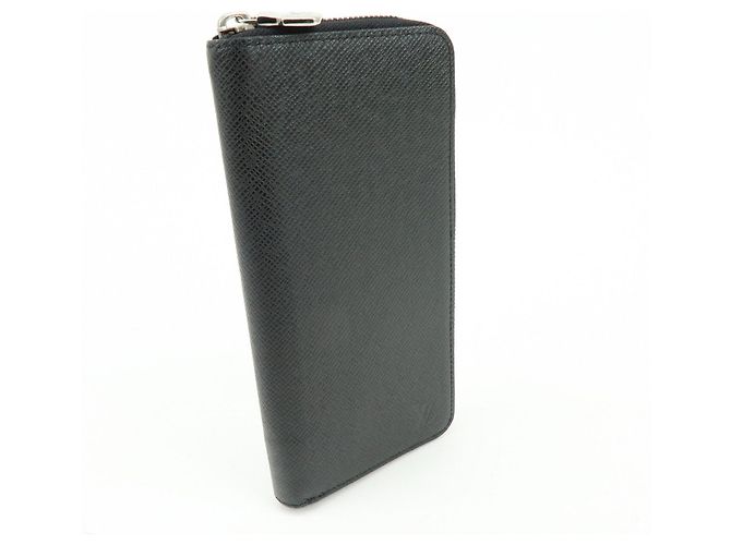 Louis Vuitton Taiga Vertical Round Zippy Wallet Ardoise M30503 - vista 4