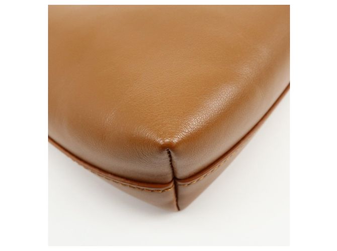 Chloé Chloe Micro Tote Bag Pelle Borsa 2Way Borsa a Spalla Borsa a Mano Camel - vista 13
