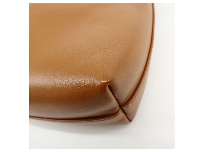 Chloé Chloe Micro Tote Bag Pelle Borsa 2Way Borsa a Spalla Borsa a Mano Camel - vista 14