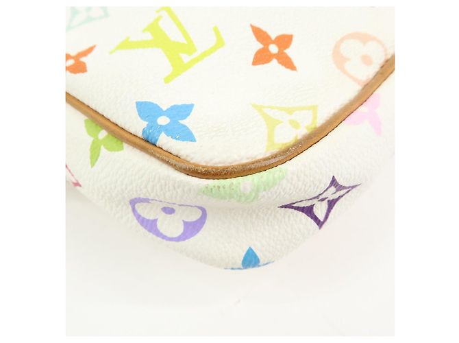 Louis Vuitton Monogram Multicolor Lift Shoulder Bag Blanc M40055 - vista 12