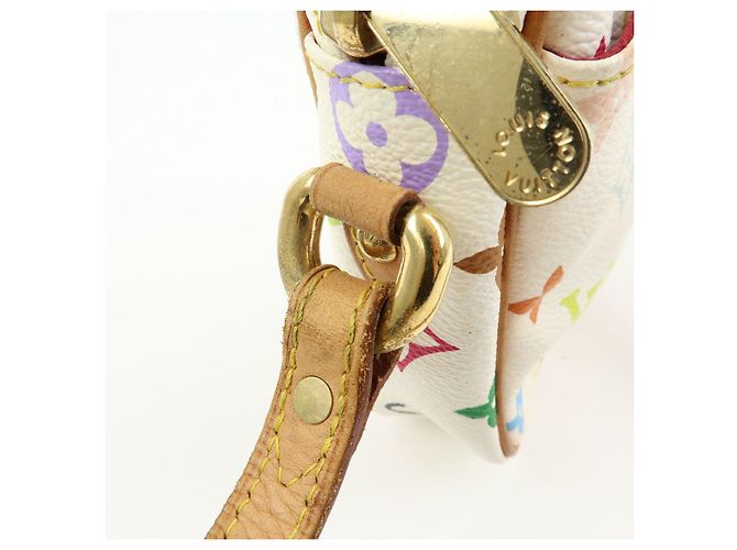 Louis Vuitton Monogram Multicolor Lift Shoulder Bag Blanc M40055 - vista 9