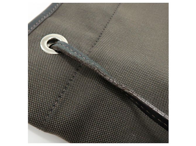 Borsa a spalla e borsa a tracolla in pelle jacquard con logo PRADA Marrone scuro - vista 11