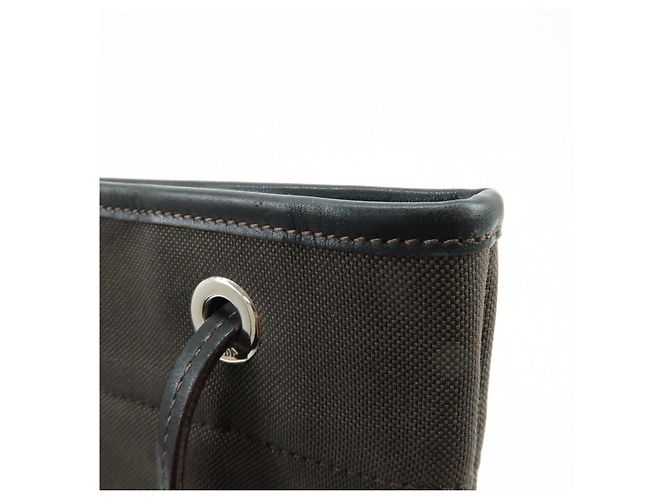Borsa a spalla e borsa a tracolla in pelle jacquard con logo PRADA Marrone scuro - vista 18