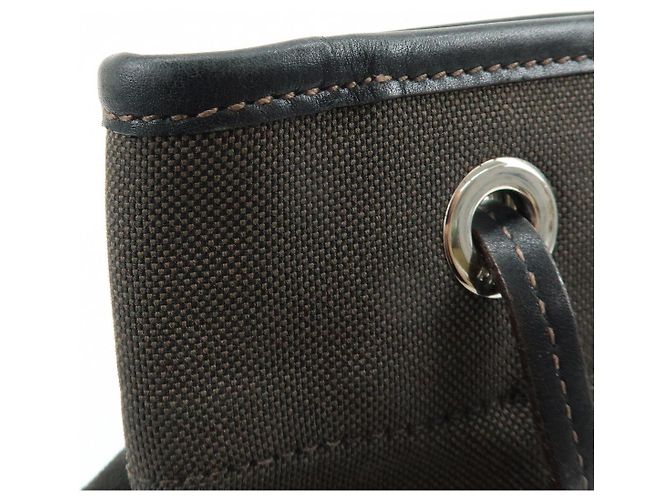 Borsa a spalla e borsa a tracolla in pelle jacquard con logo PRADA Marrone scuro - vista 19