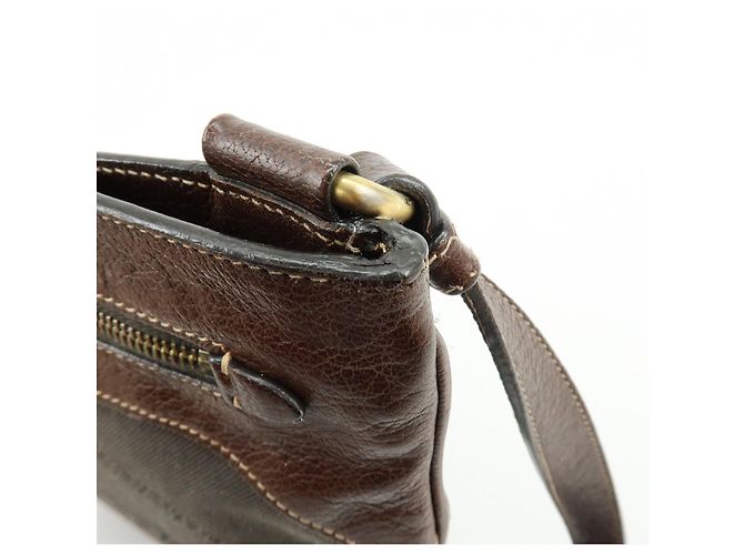 Borsa a spalla e borsa a tracolla in pelle jacquard con logo PRADA Marrone - vista 16