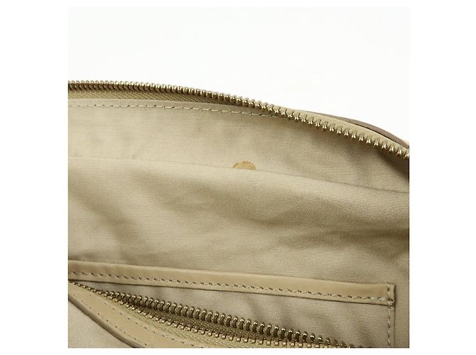 Céline Borsa a mano in pelle CELINE Bowling Bag Beige Studs - vista 23
