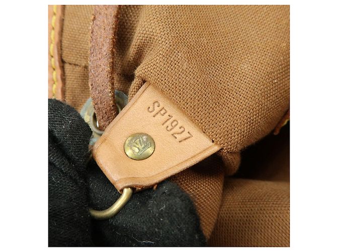 Zaino Louis Vuitton Monogram Montsouris MM Brown M51136 - vista 24