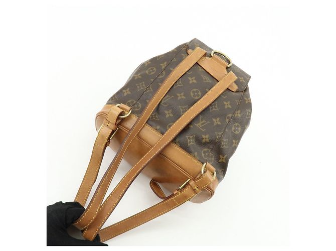 Zaino Louis Vuitton Monogram Montsouris MM Brown M51136 - vista 6