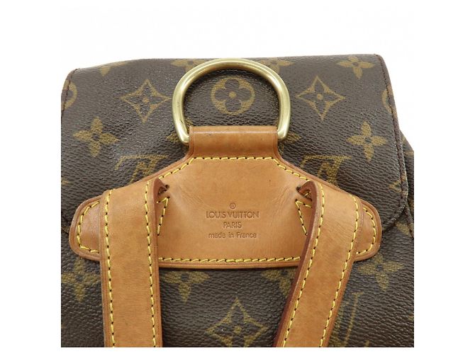 Zaino Louis Vuitton Monogram Montsouris MM Brown M51136 - vista 7