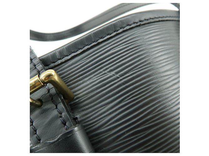 Louis Vuitton Epi Petit Bucket PM Shoulder Bag Noir M58992 - vista 15