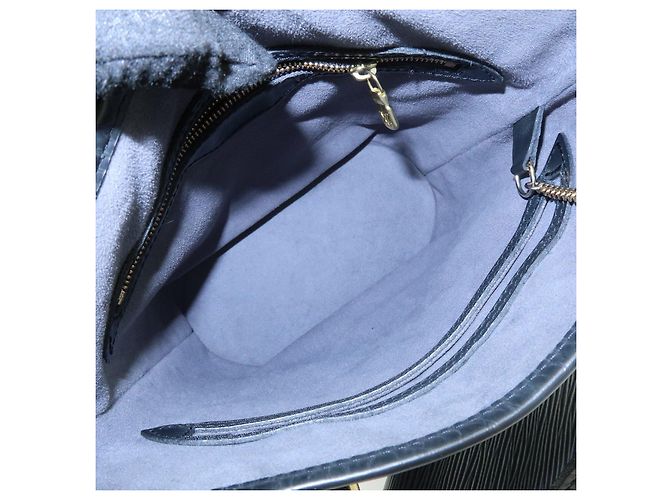 Louis Vuitton Epi Petit Bucket PM Shoulder Bag Noir M58992 - vista 21