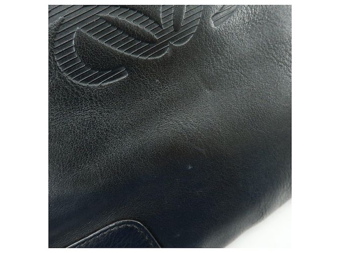 LOEWE Borsa a tracolla Anagram in pelle di vitello Borsa a tracolla Black - vista 15