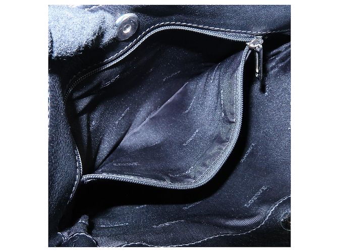 LOEWE Borsa a tracolla Anagram in pelle di vitello Borsa a tracolla Black - vista 18